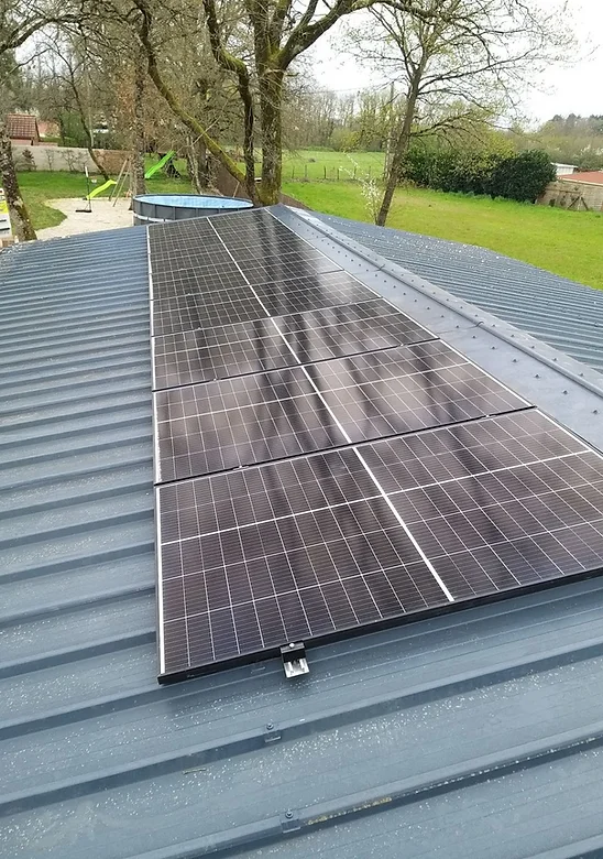 Pose de panneaux photovoltaïques Indre