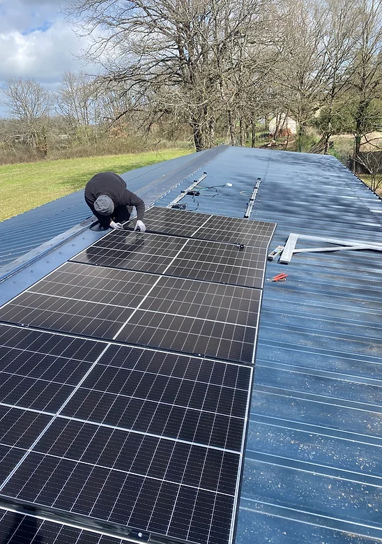 Installation de panneaux solaires en autoconsommation Indre